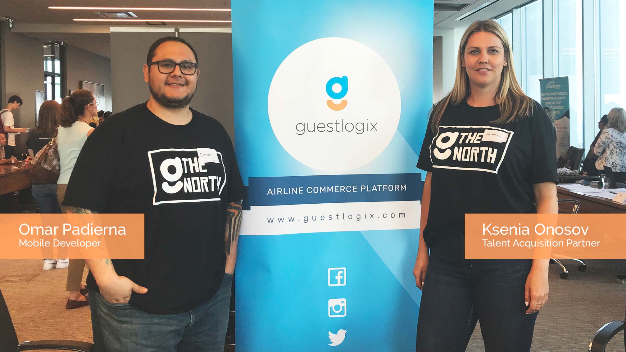 Guestlogix Team at WomenHack